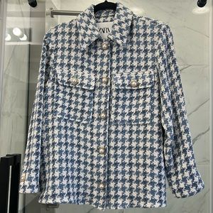 Zara Tweed Blazer XS